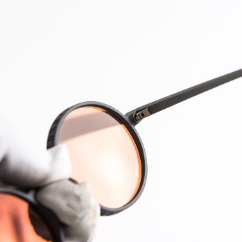 Sunglasses Women Oval Frame Engraved Full Rim Blue Light Blocking Anti-Glare UV400 Protection
